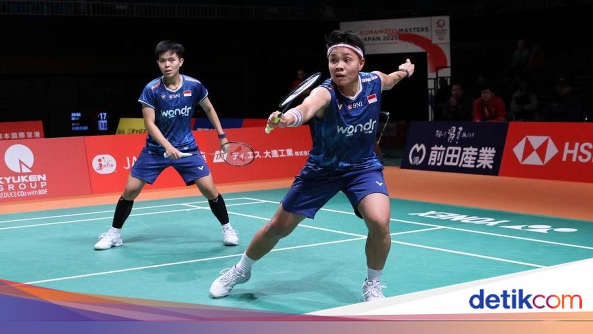 Hasil Kumamoto Masters 2025: Apri/Fadia Kandas di 16 Besar