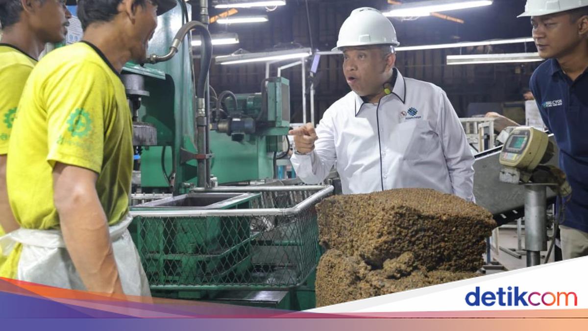 Wamenaker Puji Industri Karet di Jambi Serap 100 Persen Pekerja Lokal