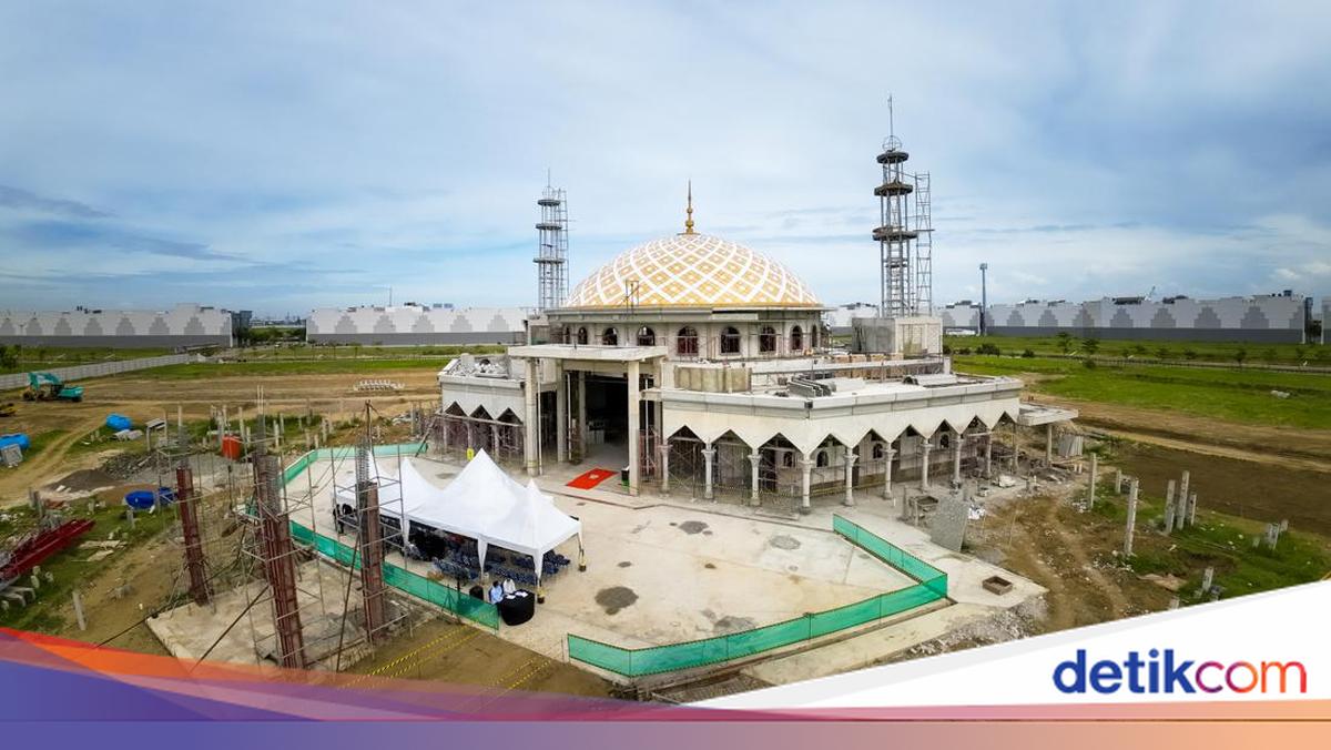 Pembangunan Masjid Al Ikhlas PIK Masuk Tahap Akhir