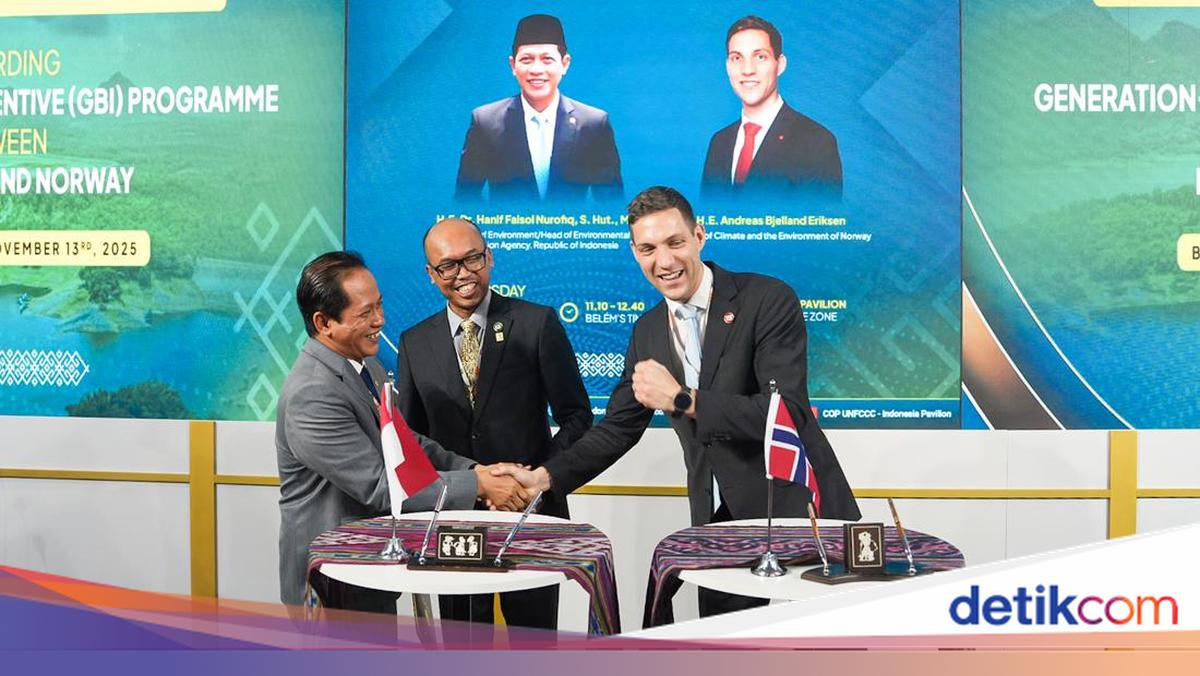 RI-Norwegia Teken MoU Perdagangan Karbon, Sepakat 12 Juta Ton