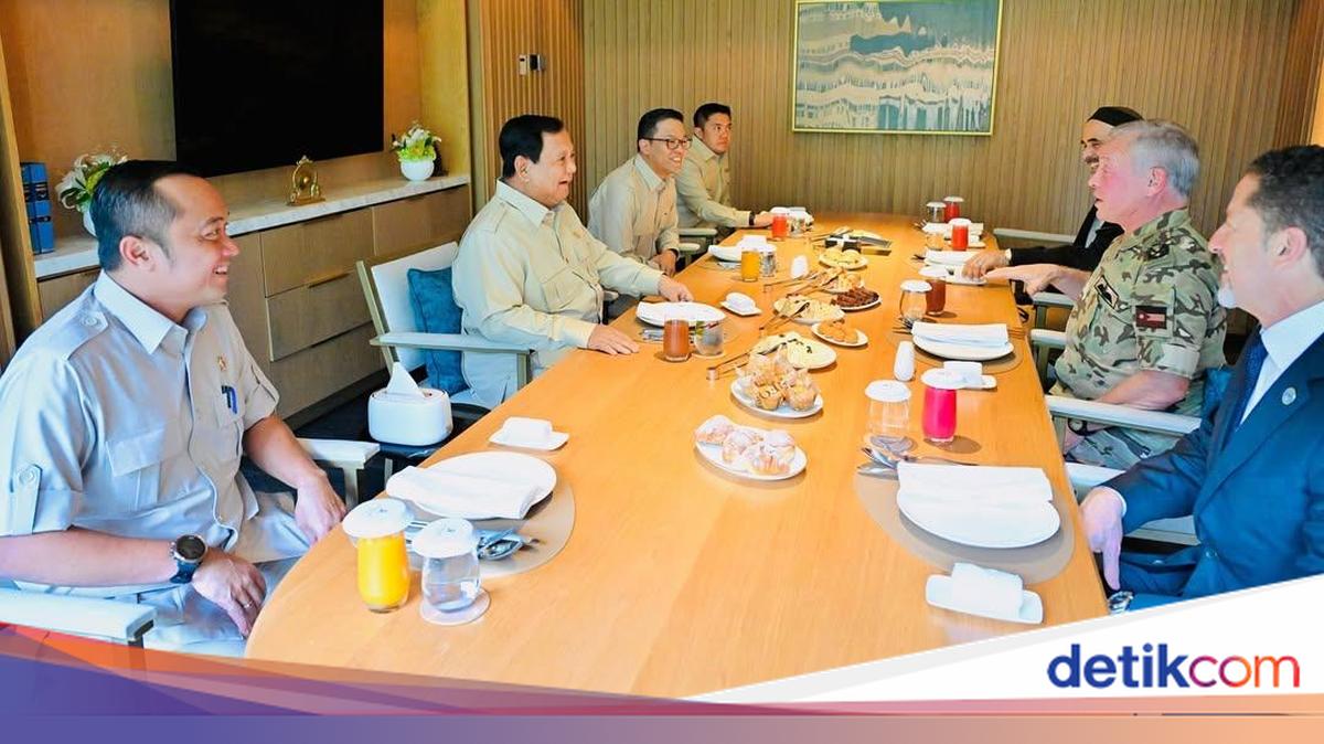 Prabowo Ajak Raja Yordania Sarapan Sambil Reuni, Ini yang Diobrolkan