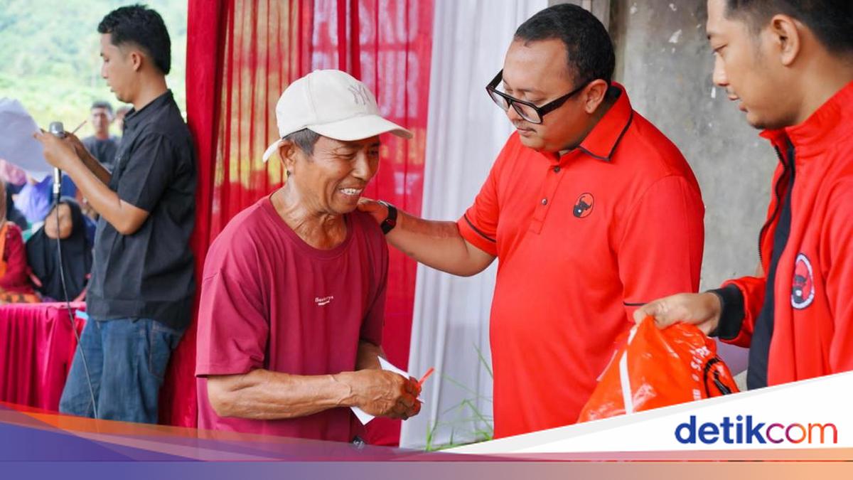 Anggota DPR Kaisar Said Tinjau Langsung Lokasi Longsor Majenang Cilacap