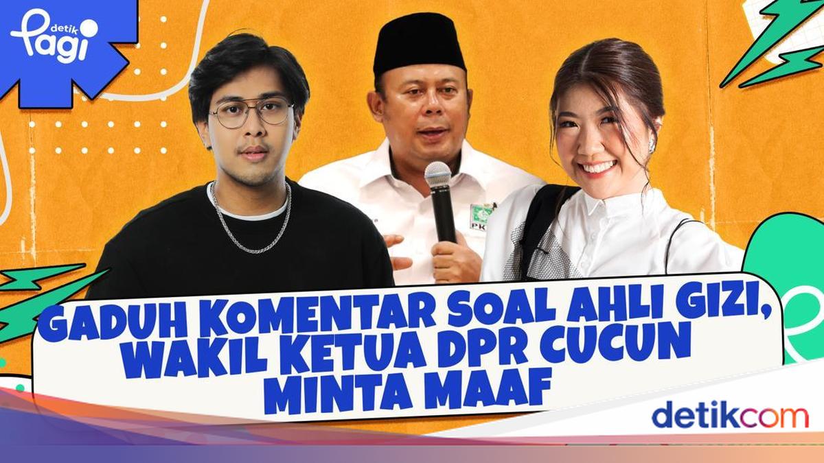 Gaduh Komentar soal Ahli Gizi, Wakil Ketua DPR Cucun Minta Maaf