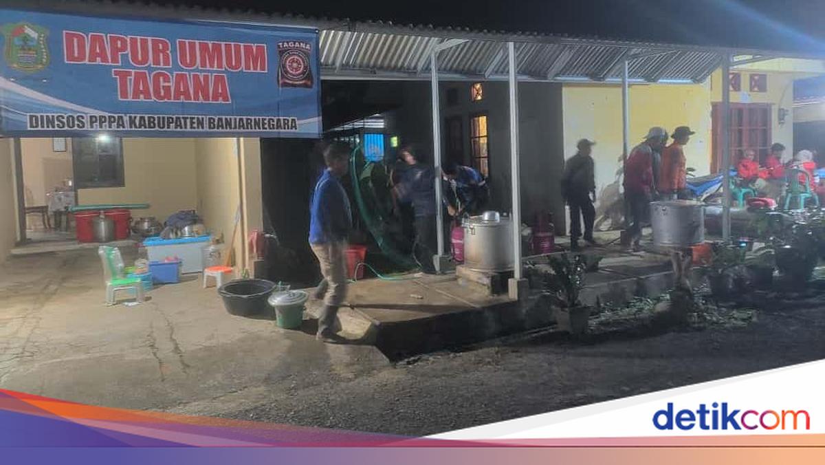 Kemensos Salurkan Bantuan &amp; Bangun Dapur Umum Korban Longsor Banjarnegara