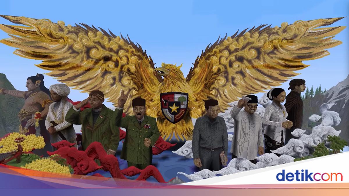 Keren! Gamer RI Juara Bangun Negara di Minecraft by MrBeast