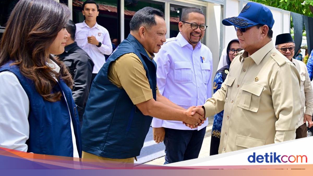 Mendagri Dampingi Prabowo dalam Peluncuran Digitalisasi Pembelajaran