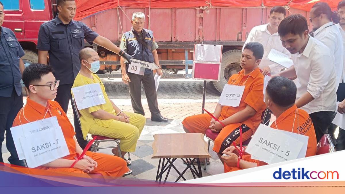 Polda Metro Reka Ulang Kasus Pembunuhan Kacab Bank Ilham Pradipta