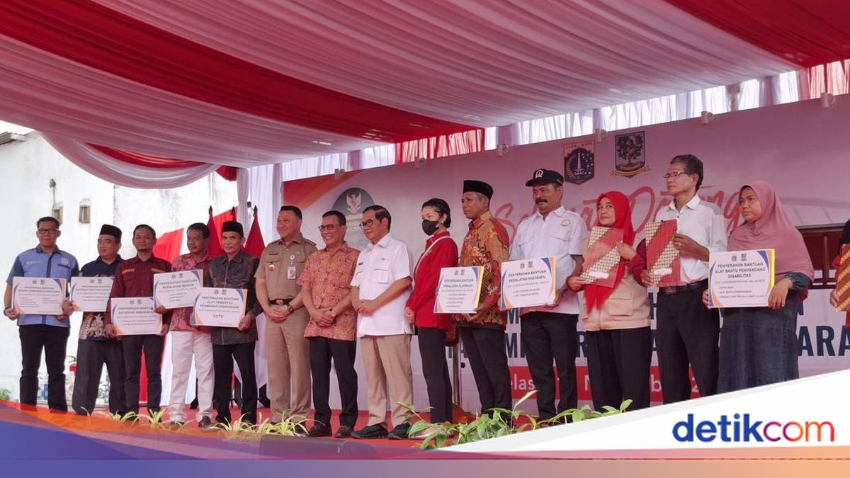 Pramono Resmikan Tanah Merah Jadi Kampung Tanah Harapan, Kini Dapat APBD