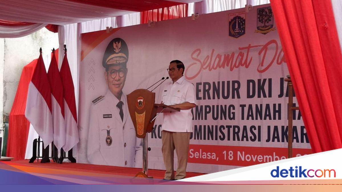 Alasan Pramono Ubah Nama Tanah Merah Jadi Kampung Tanah Harapan