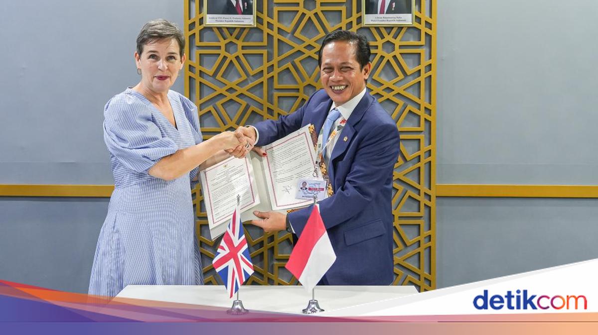 Indonesia dan Britania Raya Teken MoU Penanganan Polusi Plastik