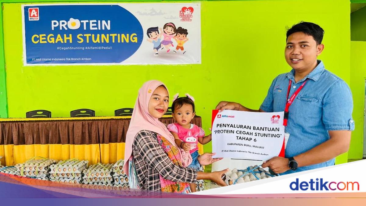 Alfamidi Salurkan Ratusan Ribu Telur untuk Tekan Stunting