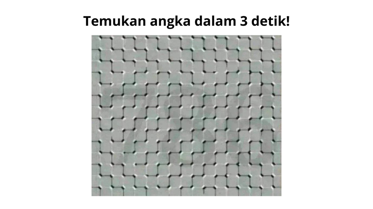 Tes Ketajaman Mata, Bisa Menemukan Semua Angka Tersembunyi?