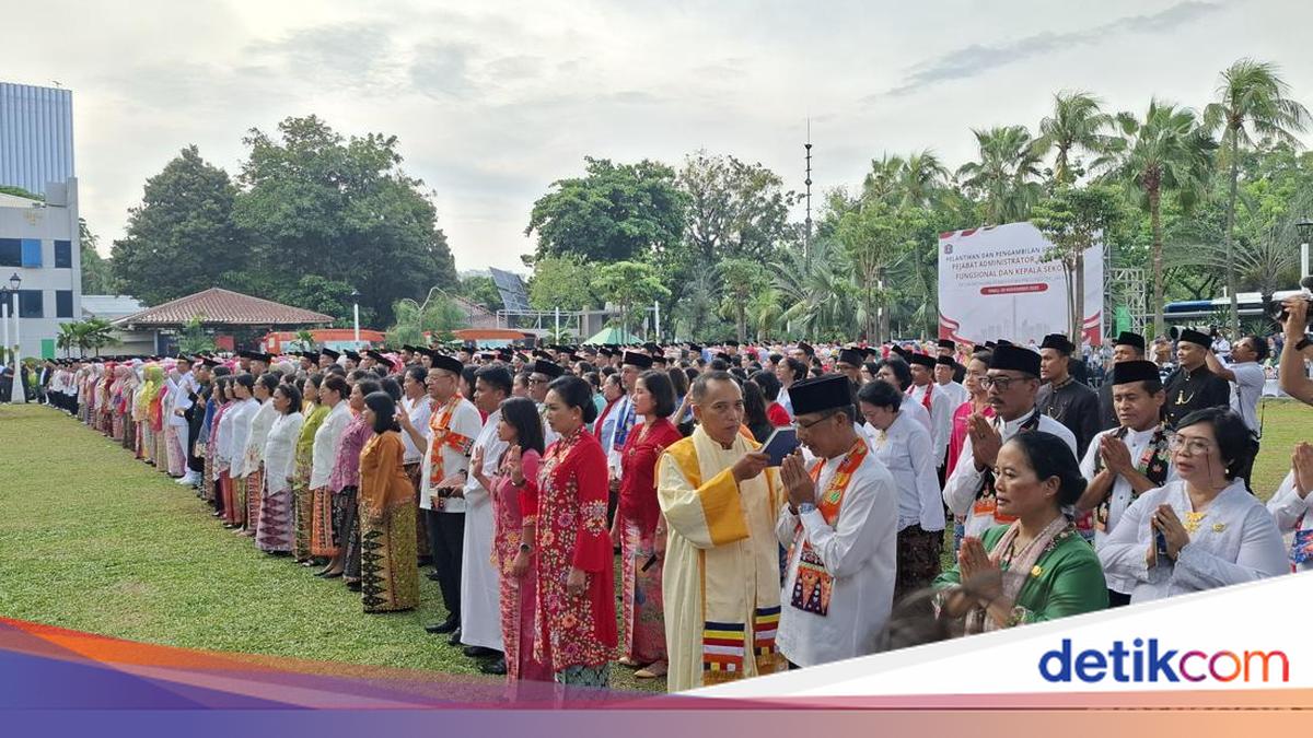 Pramono Lantik 1.882 Pejabat Eselon III dan IV: Semuanya Kini Terisi