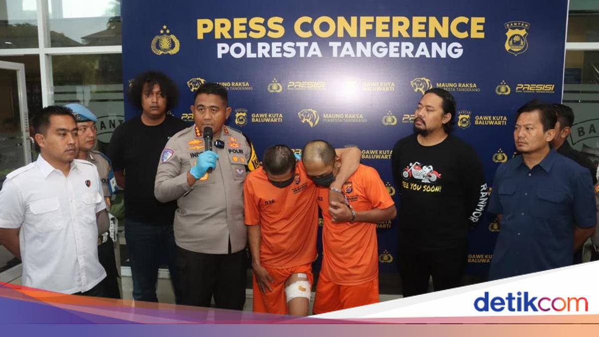 Maling Motor Berpistol di Tangerang Ditangkap, Sempat Ancam Tembak Polisi