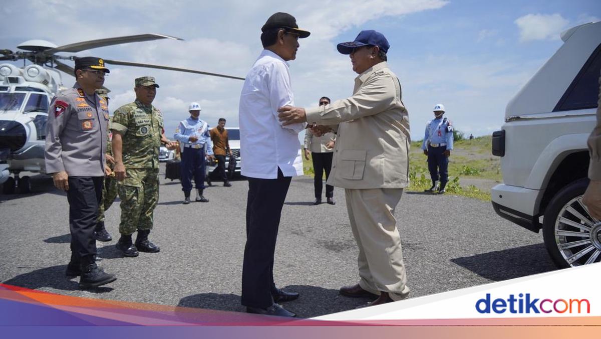 Momen Prabowo dan Sultan HB X Semobil ke Peresmian Jembatan Kabanaran