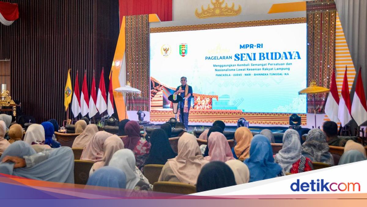 Jadi Cermin Kebinekaan, MPR RI Gelar Pagelaran Seni Budaya di Lampung