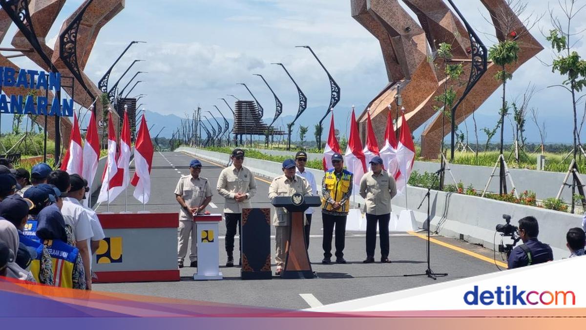 Menteri PU Ungkap Alasan Peresmian 5 Proyek Digelar di Jembatan Kabanaran