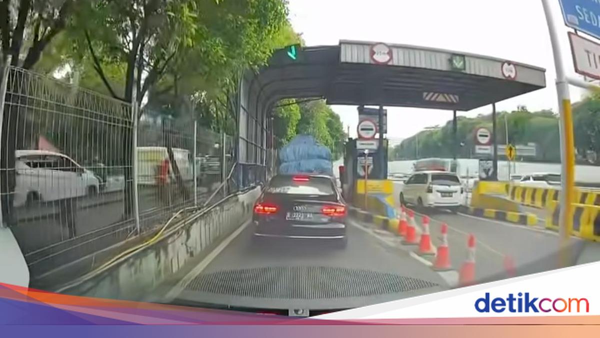 Hal yang Terungkap Usai Sopir Audi Penerobos Gerbang Tol JORR Ditemukan
