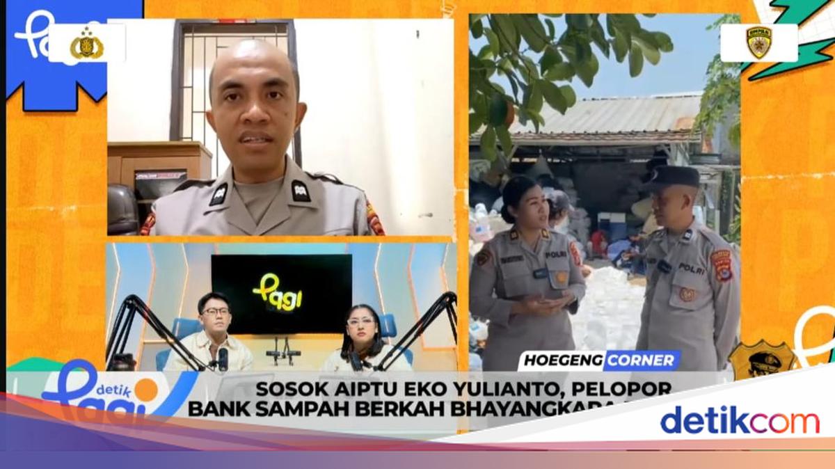 Awal Mula Aiptu Eko Yulianto Bentuk Bank Sampah Berkah Bhayangkara di Serang