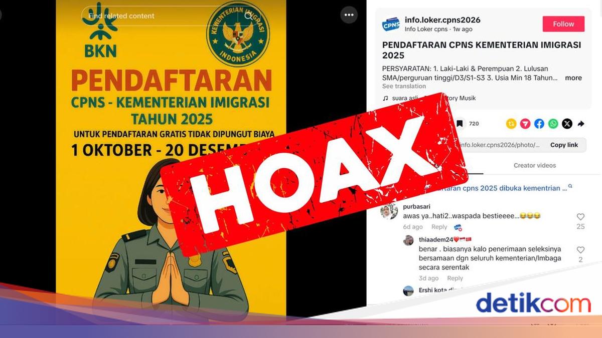 Waspada Hoax Rekrutmen CPNS Imigrasi!