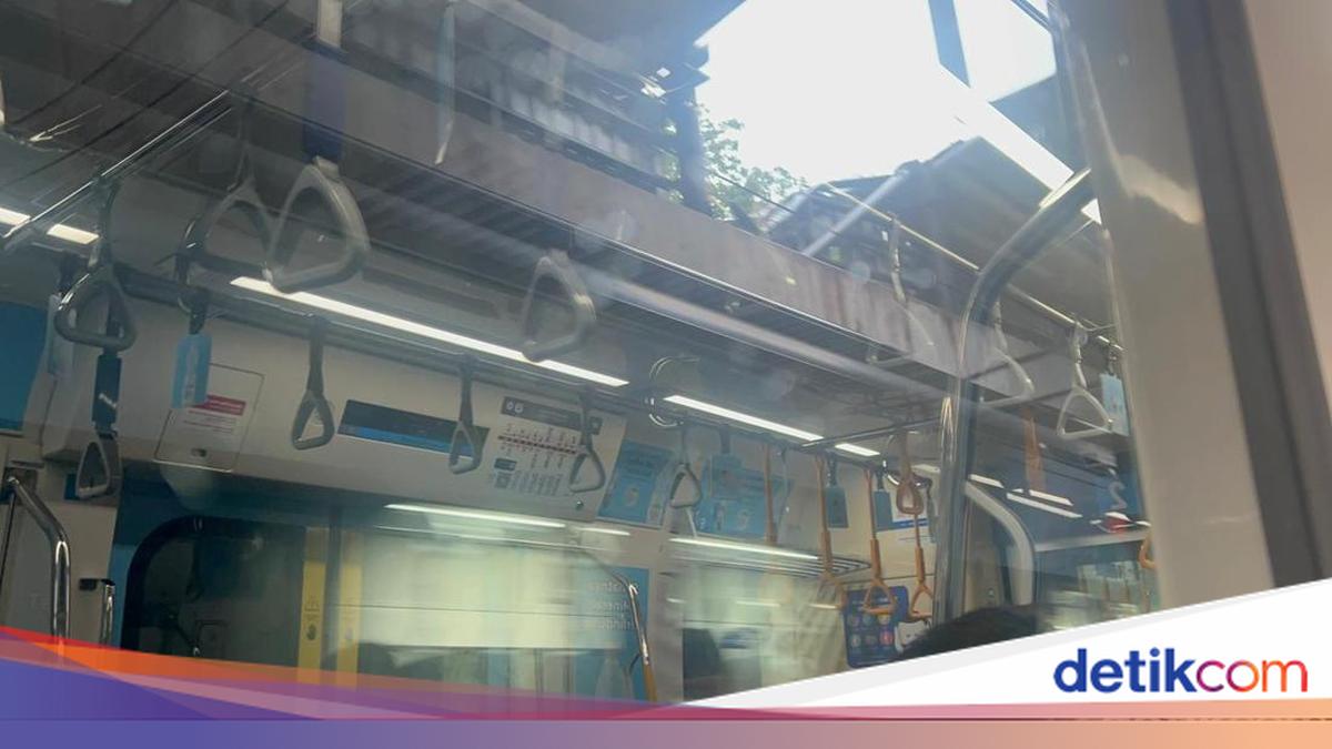 MRT Normal Lagi, Atap Lintasan yang Tertimpa Pohon Tumbang Masih Terbuka