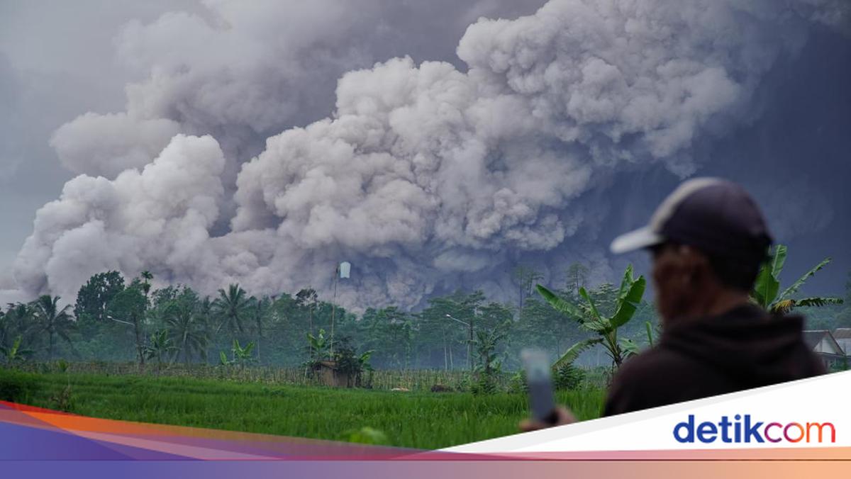 Riwayat Erupsi Gunung Semeru dari 1818 sampai Sekarang