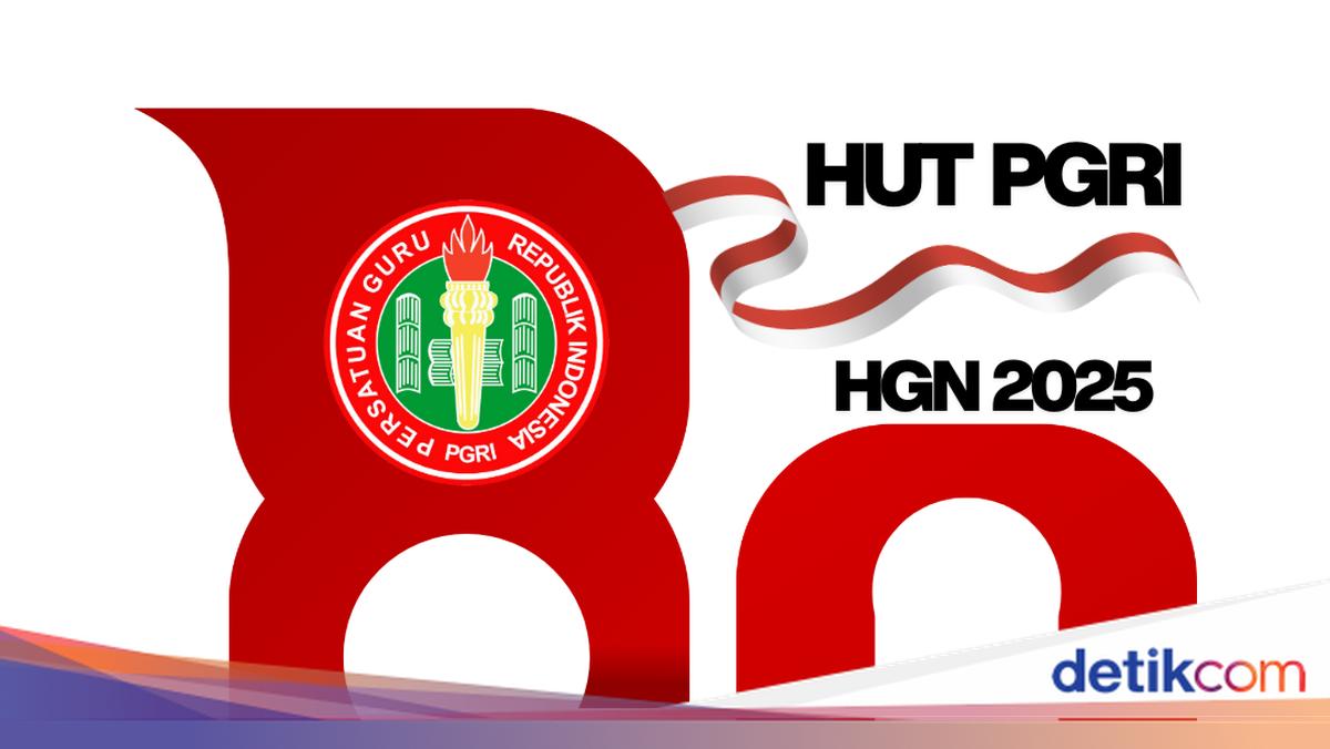 Tema dan Logo HUT ke-80 PGRI, Diperingati 25 November 2025