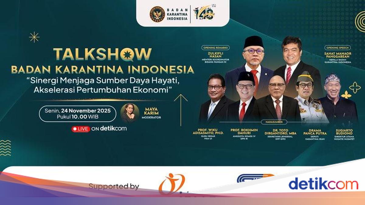 Perkuat Biosecurity, Badan Karantina Gelar Talkshow Spesial HUT Ke-148