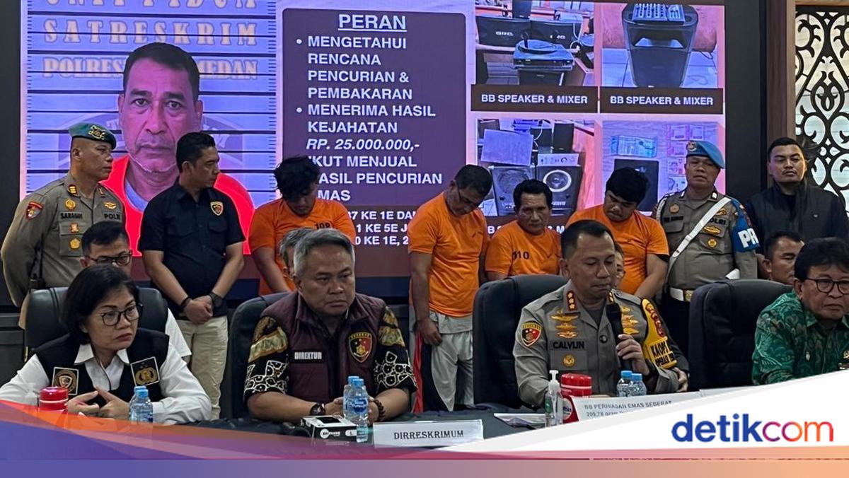 1 Pelaku Sempat Bantu Bersihkan Rumah Hakim PN Medan yang Dibakar