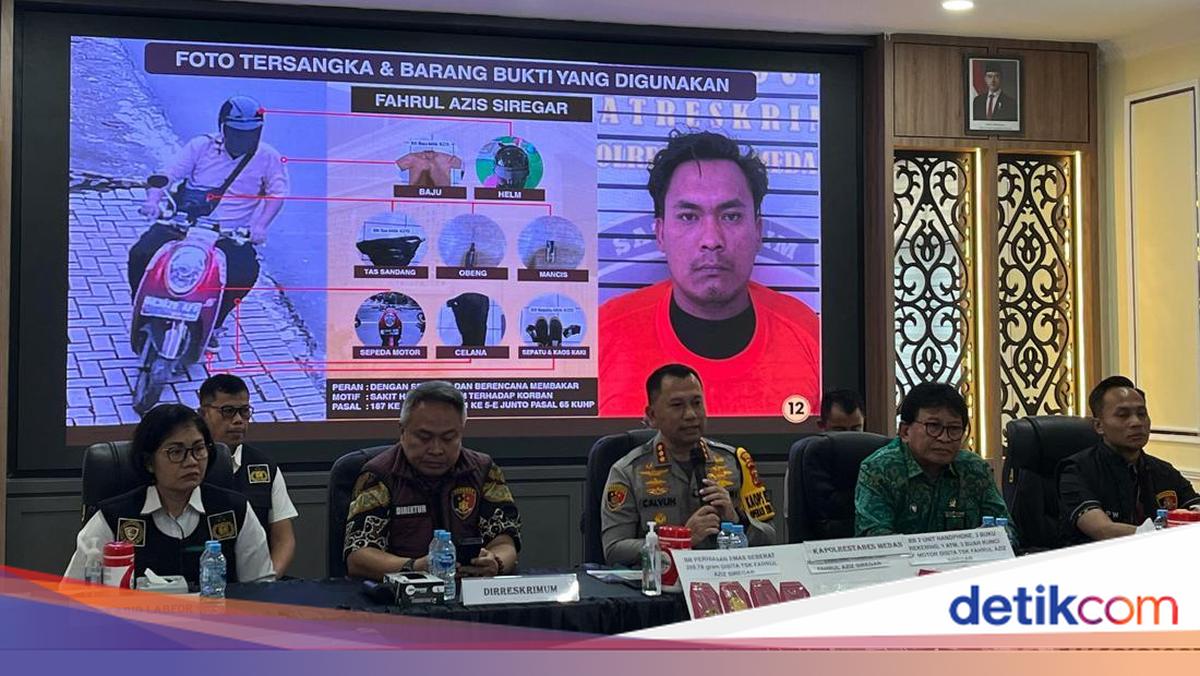 5 Fakta Mantan Sopir Rampok-Bakar Rumah Hakim PN Medan gegara Sakit Hati