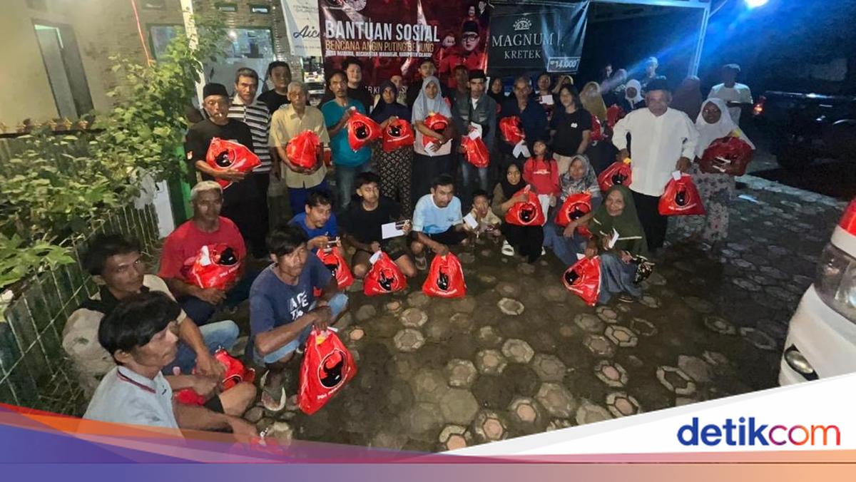 Banjir-Puting Beliung Rusak 92 Rumah di Cilacap, Kaisar KKSP Beri Bantuan