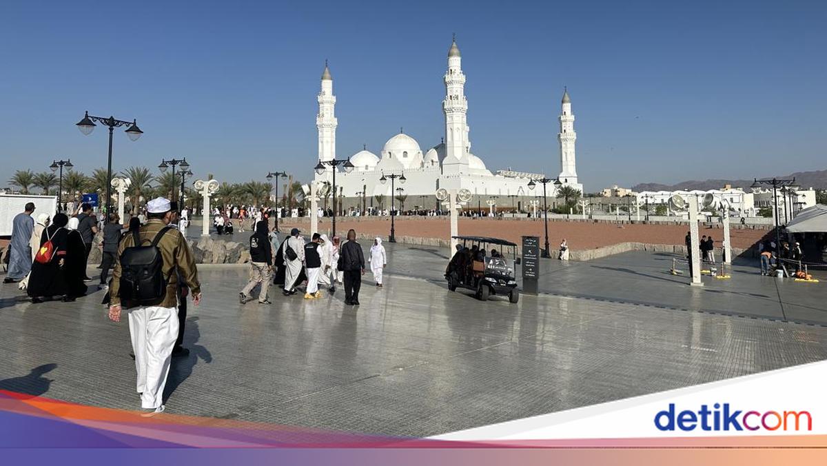 Melihat Keindahan Masjid yang Pertama Dibangun Nabi Muhammad SAW