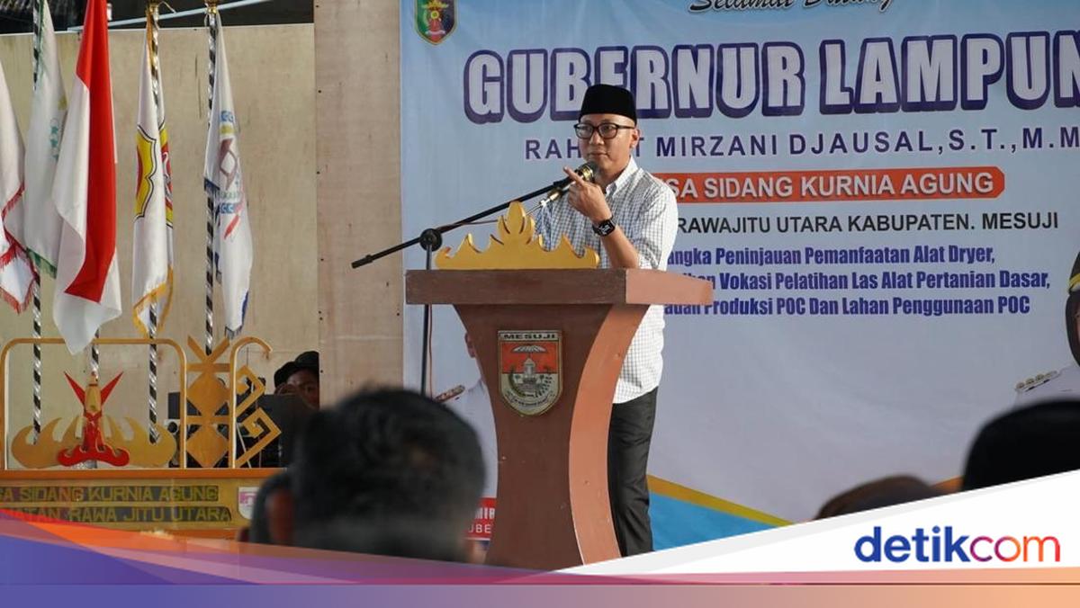 Gubernur Lampung Puji Pengelolaan SDM &amp; Inovasi Lokal Desa Kurnia Agung