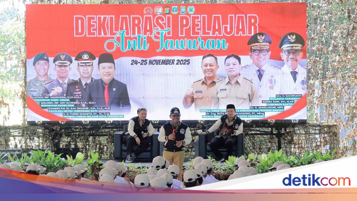 1.000 Pelajar Tangerang Deklarasi Anti Tawuran, Ini Pesan Wali Kota
