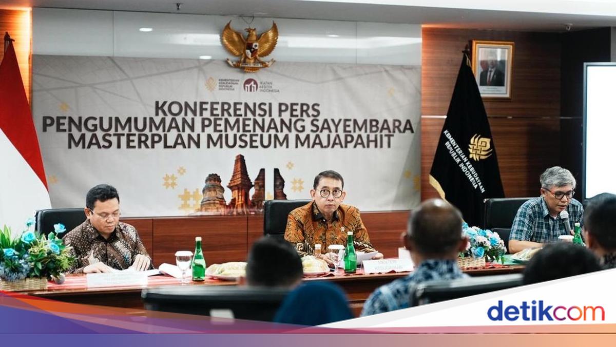 Fadli Zon Umumkan Pemenang Sayembara Masterplan Museum Majapahit