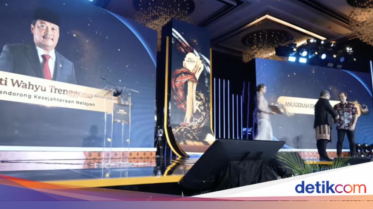 Sakti Trenggono Raih detikcom Awards 2025 'Tokoh Pendorong Kesejahteraan Nelayan'