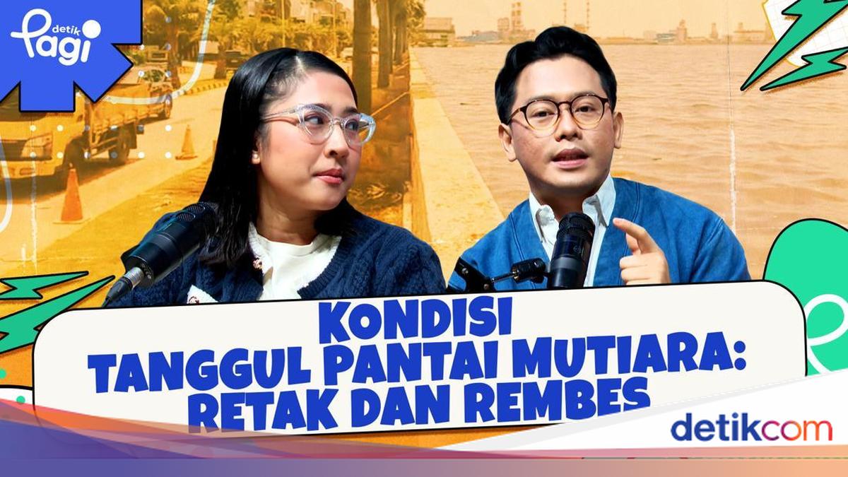 Kondisi Tanggul Pantai Mutiara: Retak dan Rembes