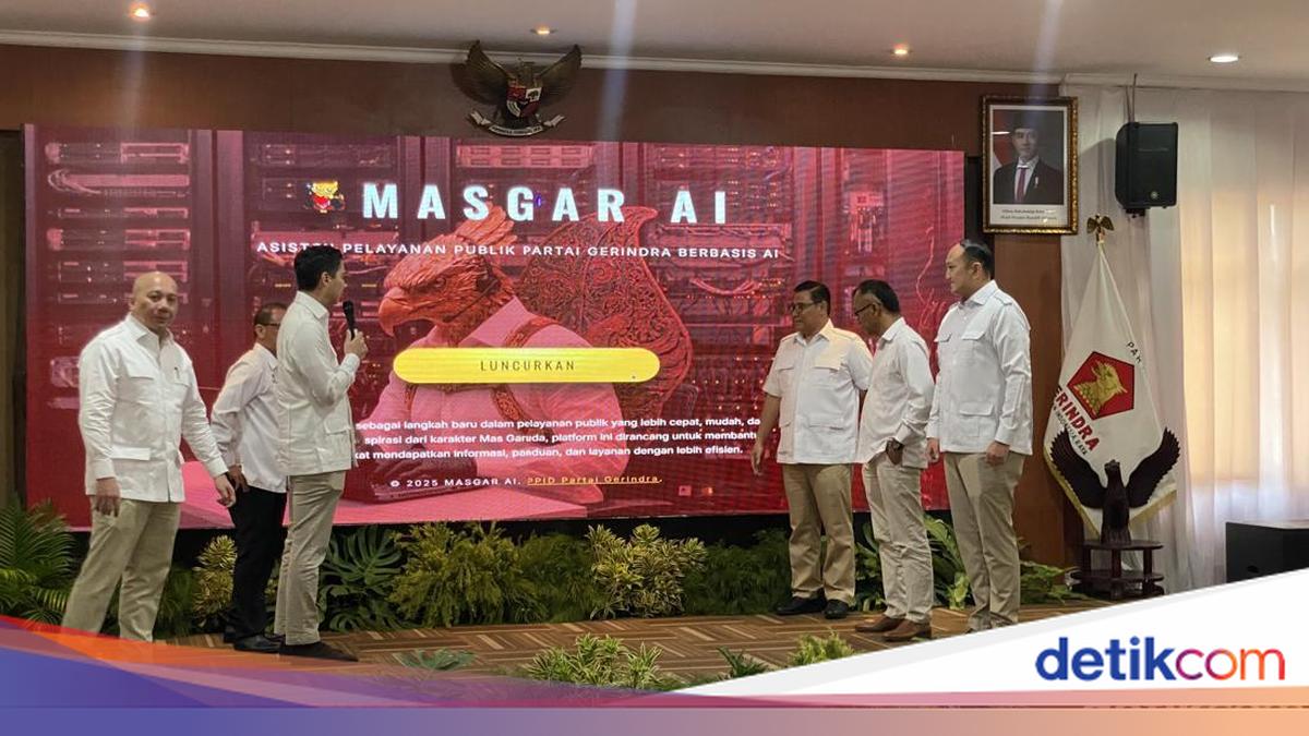 Gerindra Luncurkan 'Masgar' Layanan Informasi Partai Berbasis AI