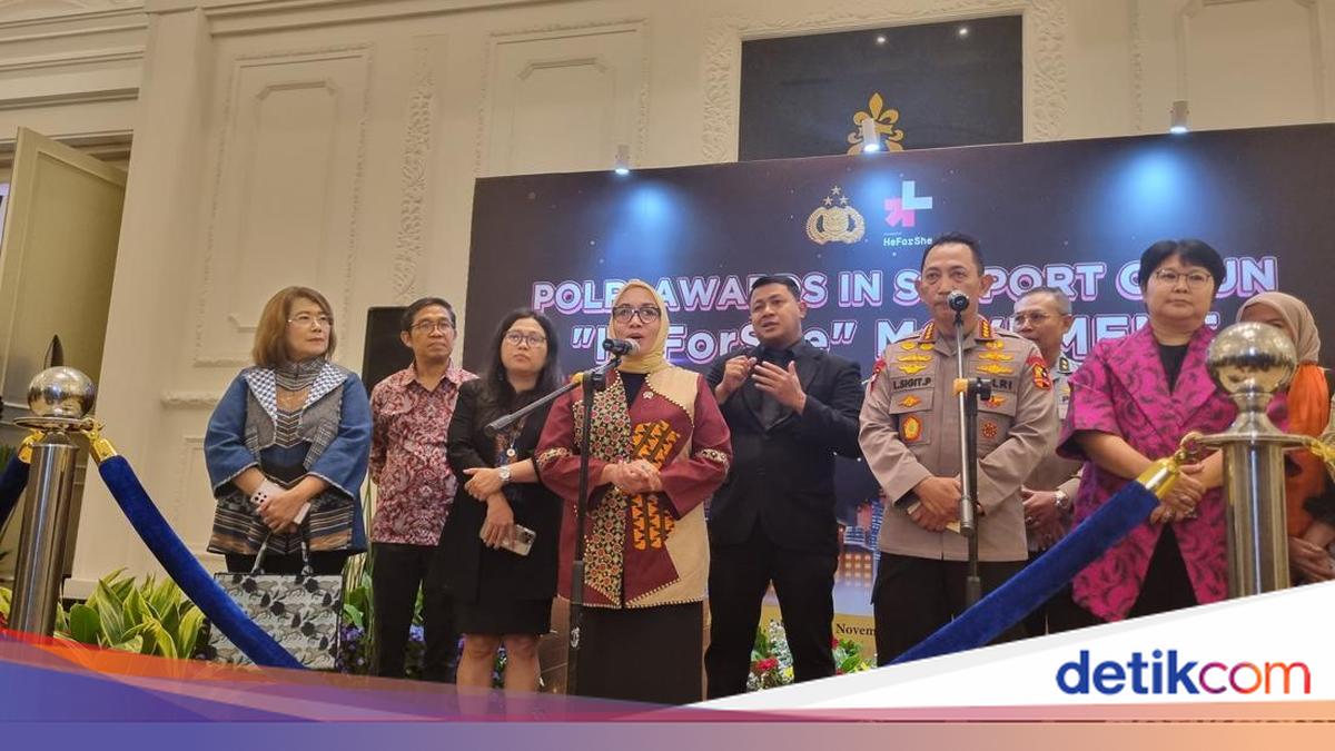 Menteri PPA Apresiasi Polri 'HeForShe' Awards: Beri Kesempatan ke Polwan