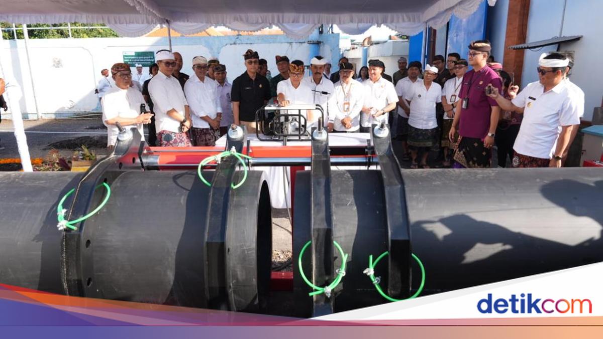 Pemkab Badung Bangun Pipa Bawah Laut untuk Tingkatkan Suplai Air Bersih