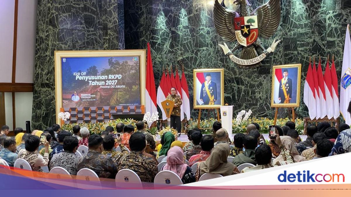 Wagub Rano Ungkap RKPD 2027 Akan Fokuskan Upaya Jakarta Jadi Kota Global