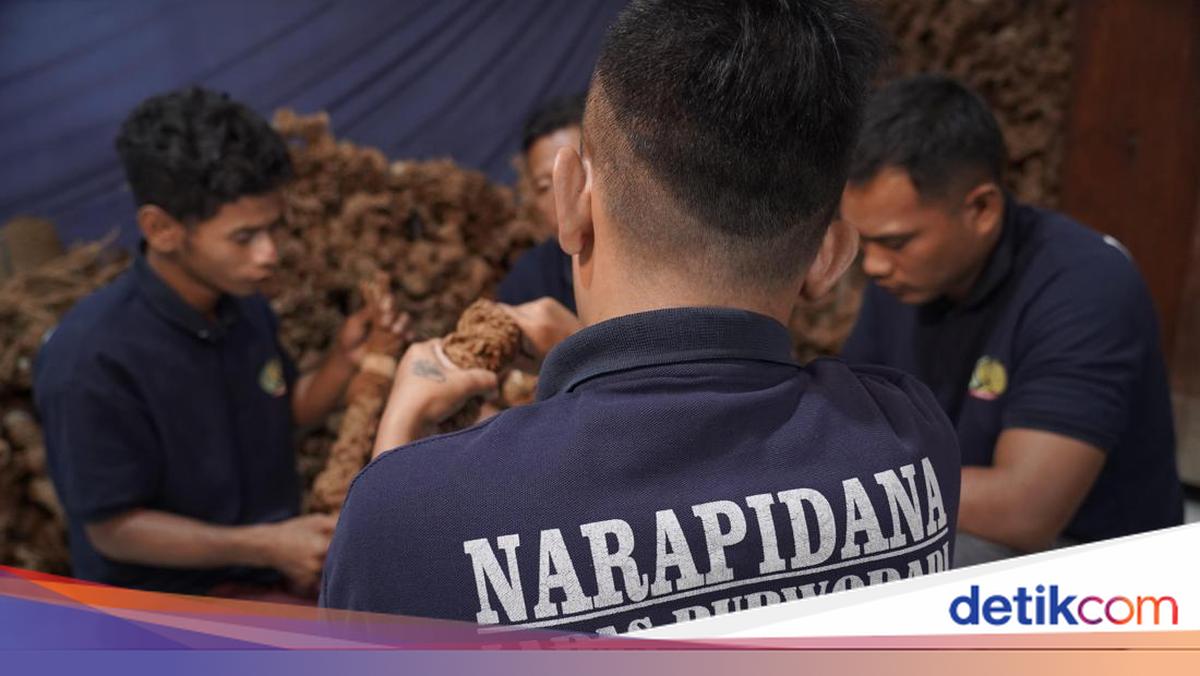 Coco Rope Buatan Napi Lapas Purwodadi Diekspor ke Belgia, Perancis, dan Australia