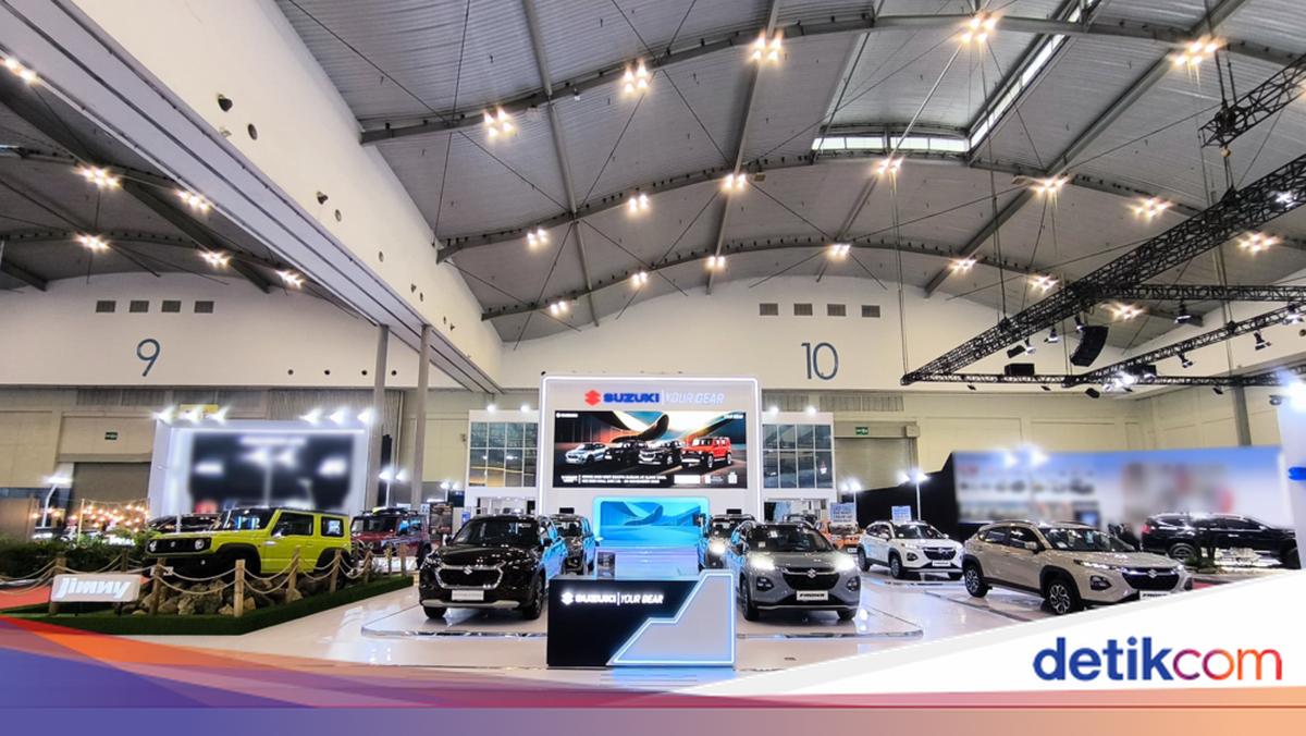 Suzuki Targetkan Jual 1.600 Unit Mobil di GJAW 2025