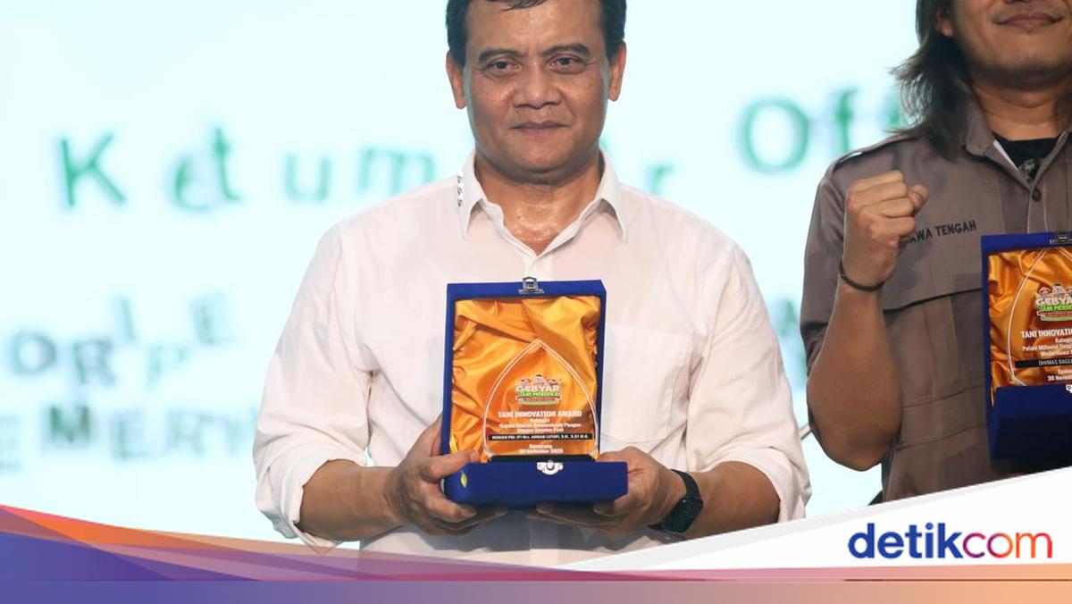 Gubernur Jateng Ahmad Luthfi Raih Penghargaan Swasembada Pangan dari Tani Merdeka Indonesia
