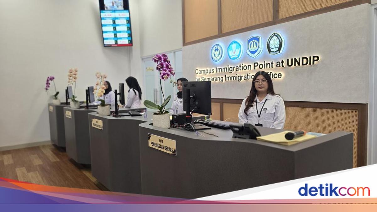 Diresmikan Menteri Agus, Ini Spesialnya Campus Immigration Point Undip