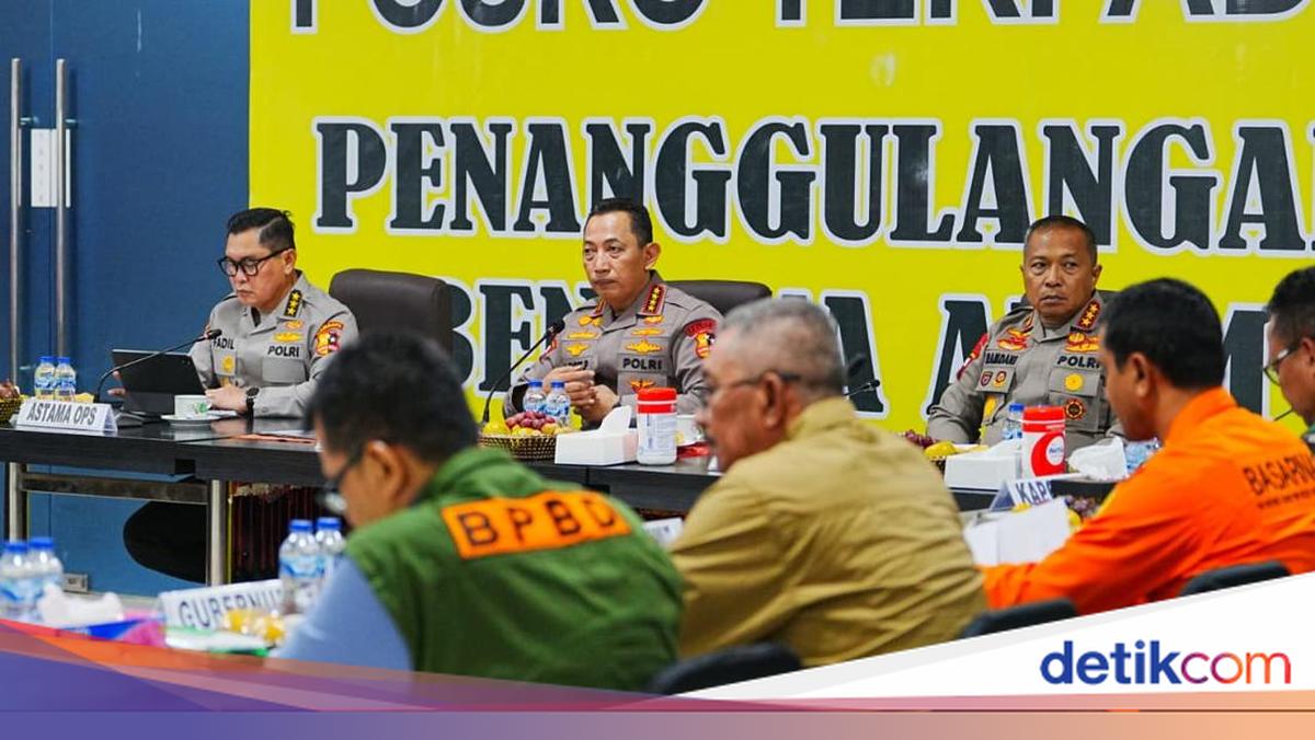 Kapolri Pimpin Rakor Bencana di Tapanuli Utara, Pastikan Penanganan Terkoordinasi
