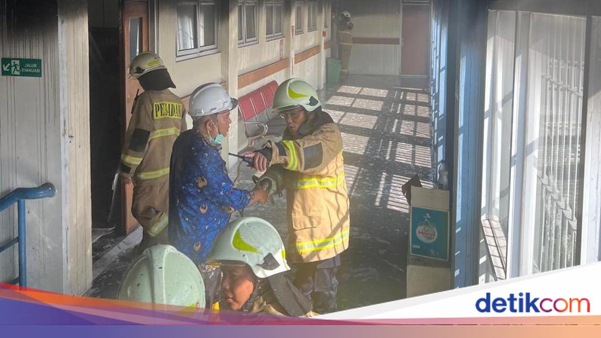 Kronologi Kebakaran Gudang Logistik RS Pengayoman Jaktim