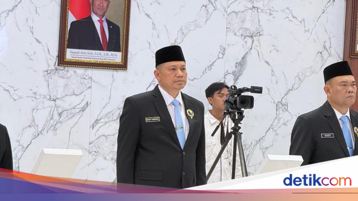 Kepala BNN Lantik Kombes Dedy Tabrani Jadi Kepala BNNP Kalteng