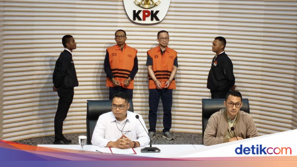 KPK Tahan 2 Tersangka Kasus Korupsi Proyek Jalur KA Wilayah Medan