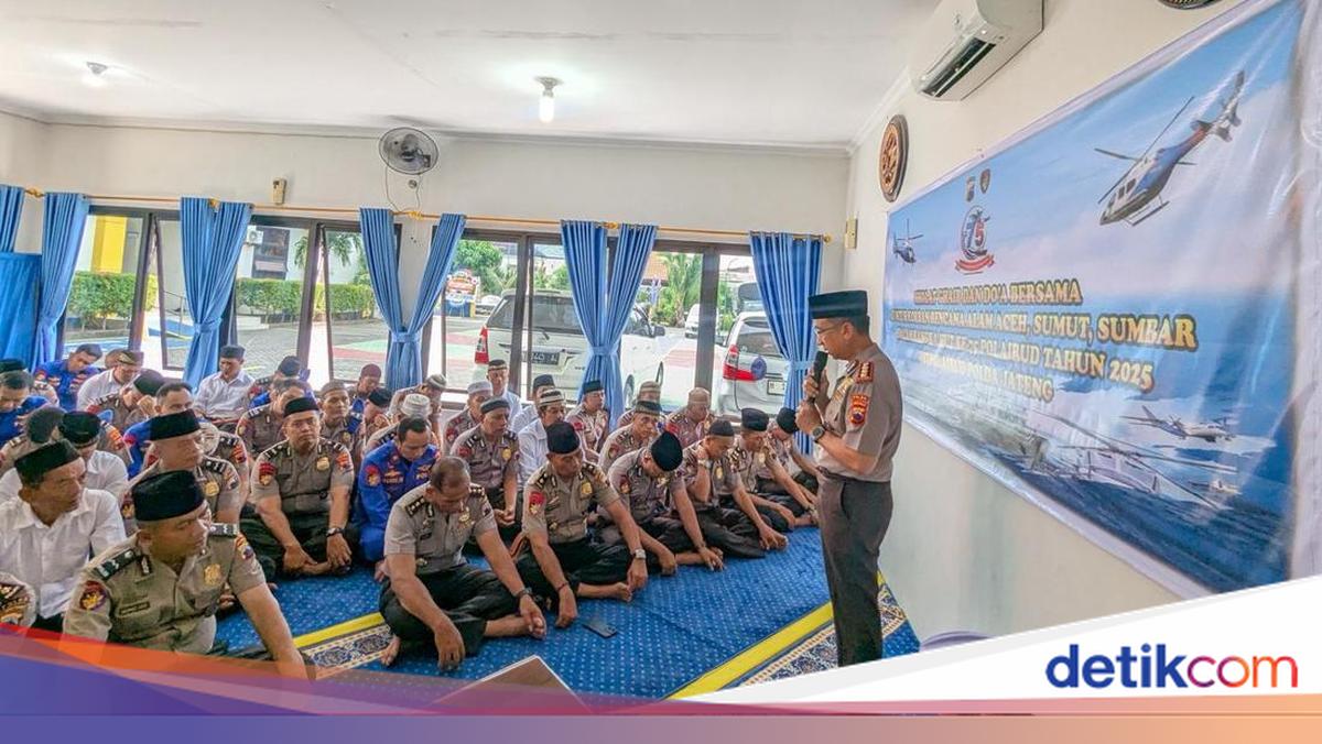 Hari Jadi Polairud, Polda Jateng Doa Bersama untuk Korban Bencana Aceh-Sumut-Sumbar
